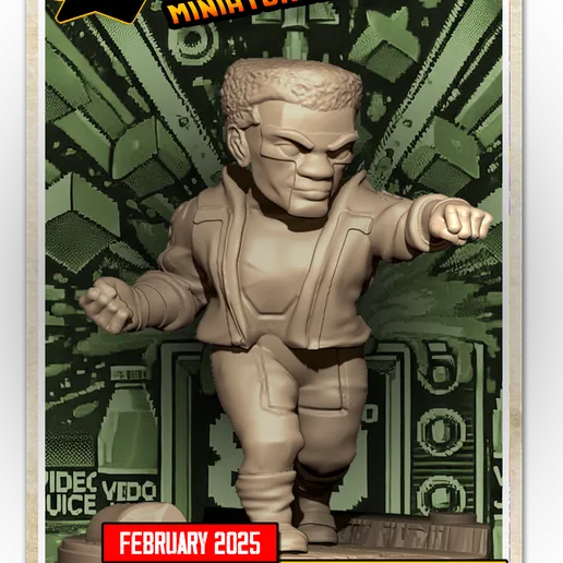 mr terrific dc marvel united chibi style
