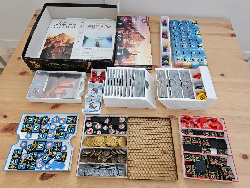 7 Wonders 2nd Edition Insert for all expansions