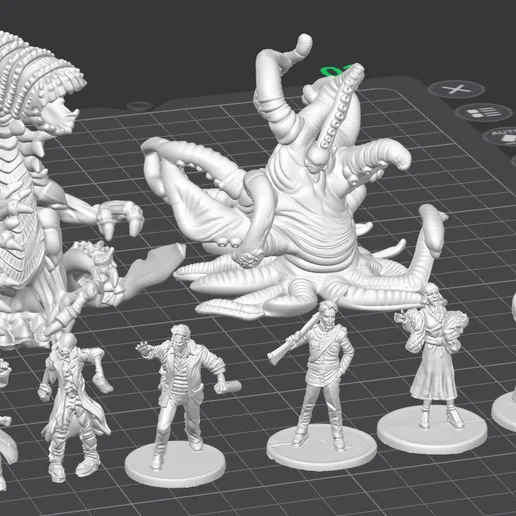 Streets of Arkham - AI-Enhanced Miniature Collection | Mansions of Madness Upgrade