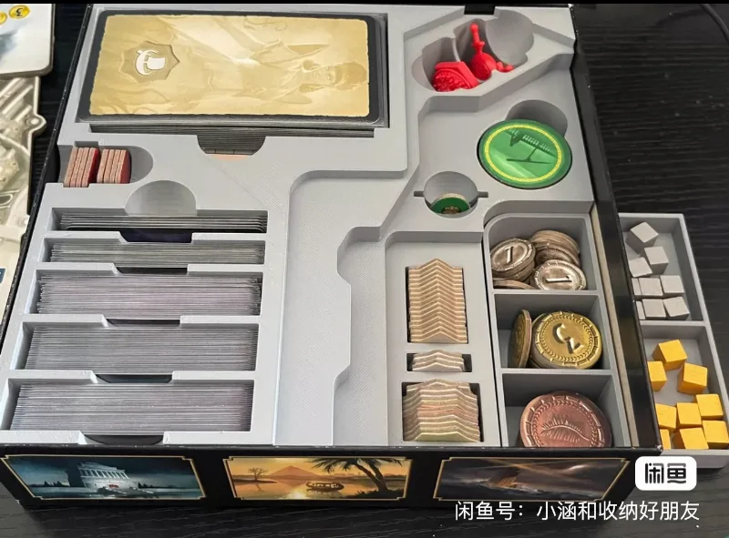 Insert 7 Wonders Duel + Agora + Pantheon七大奇迹对决全扩收纳