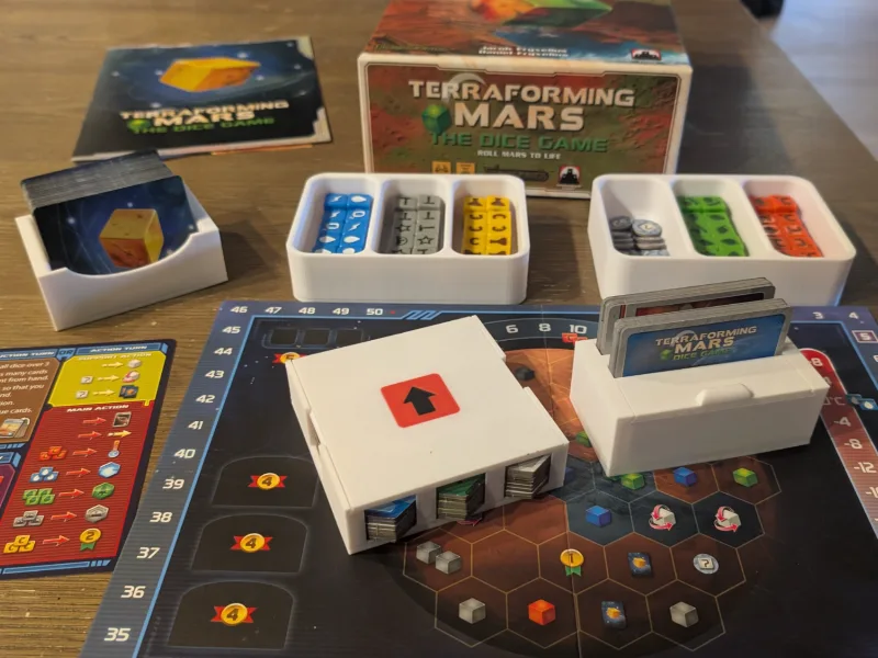 Terraforming Mars the Dice Game Organizer