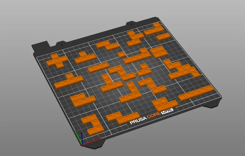 Blokus spare pieces.