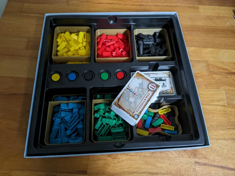 Ticket To Ride / Zug um Zug Europe Boxes