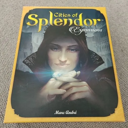 Splendor Insert (Including cities) for sleeved cards
