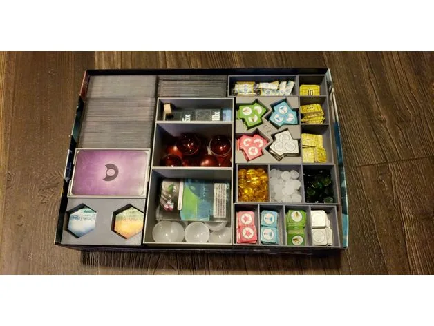 Underwater Cities Board Game Organizer