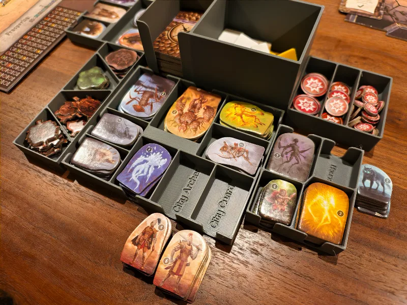 Gloomhaven v1 Redesigned and improved organizer