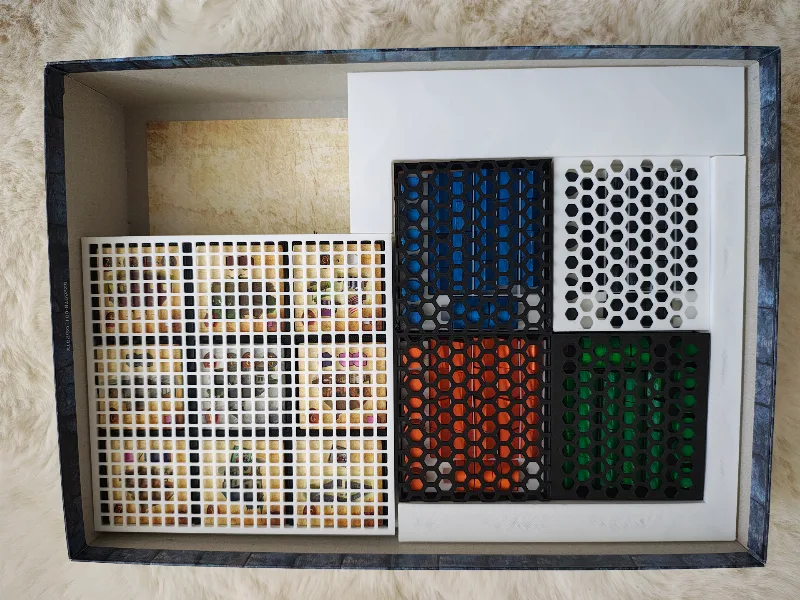 Caylus organizer - spacers to fill the box
