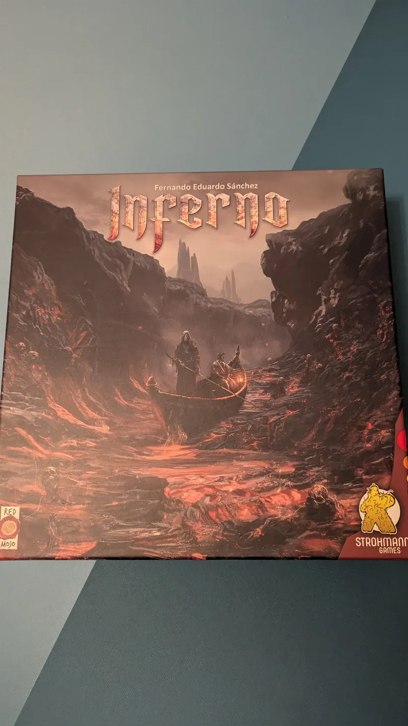 Inferno Boardgame Inlay