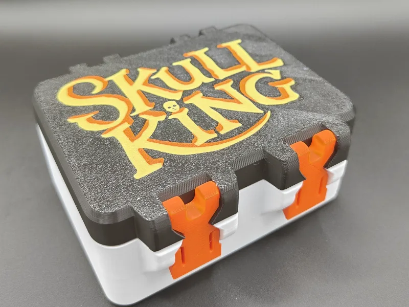 Skull King Card Box - SnapLock