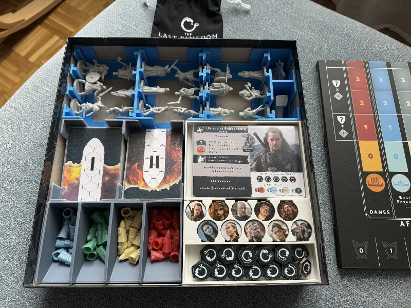 The Last Kingdom Board Game Insert