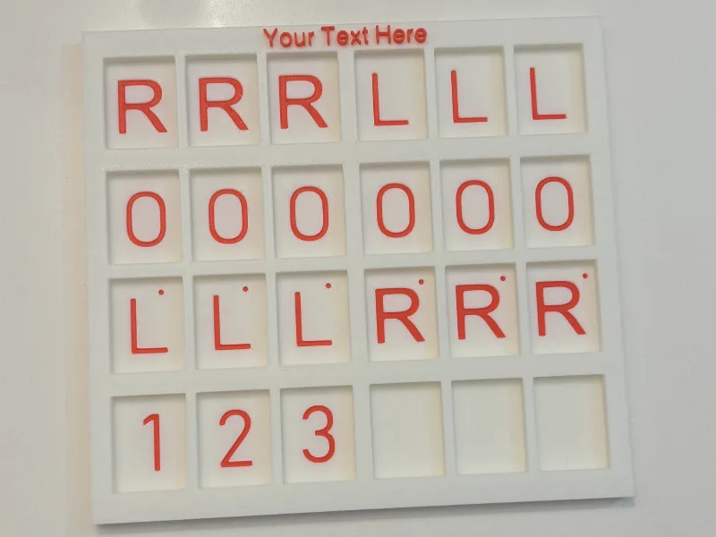 Mahjong Practice Board - Customizable