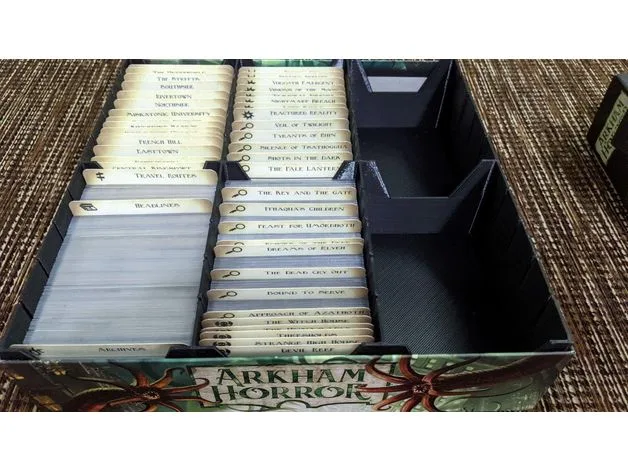 Arkham Horror 3rd Edition and Expansions Organizer