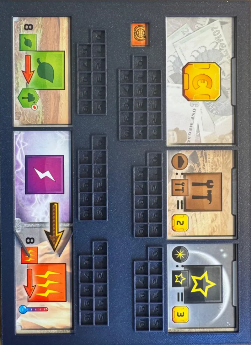 TERRAFORMING MARS - Player Mat overlay