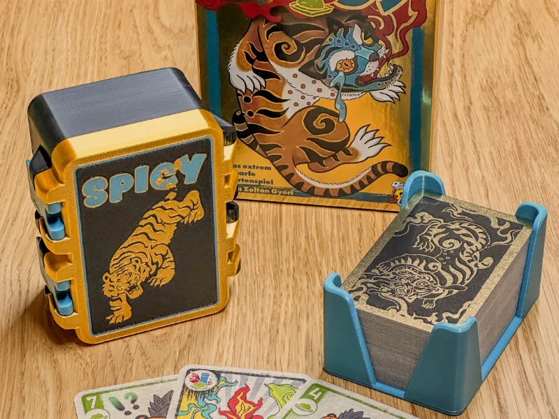 HeidelBär Games - Spicy Card Game - SnapLock Box