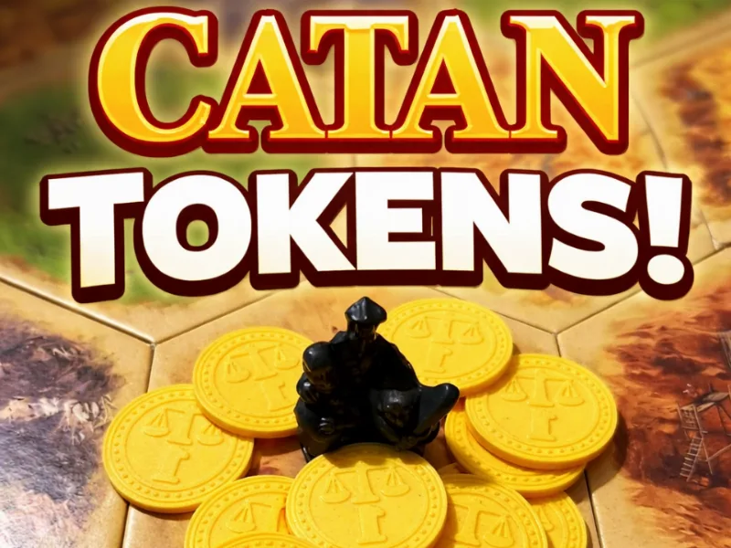 CATAN Tokens (2 Player Edition)