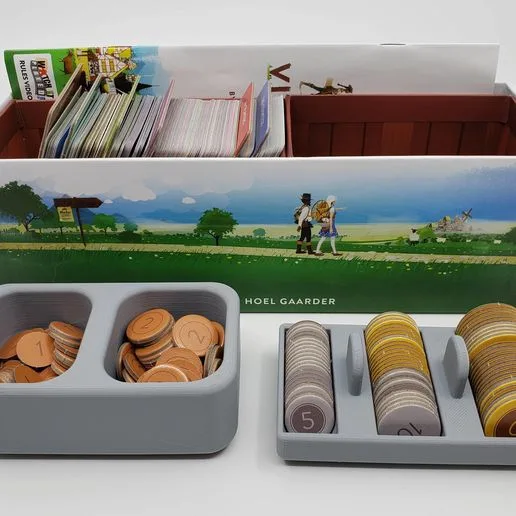 Villagers Game Organizer Insert for Coins