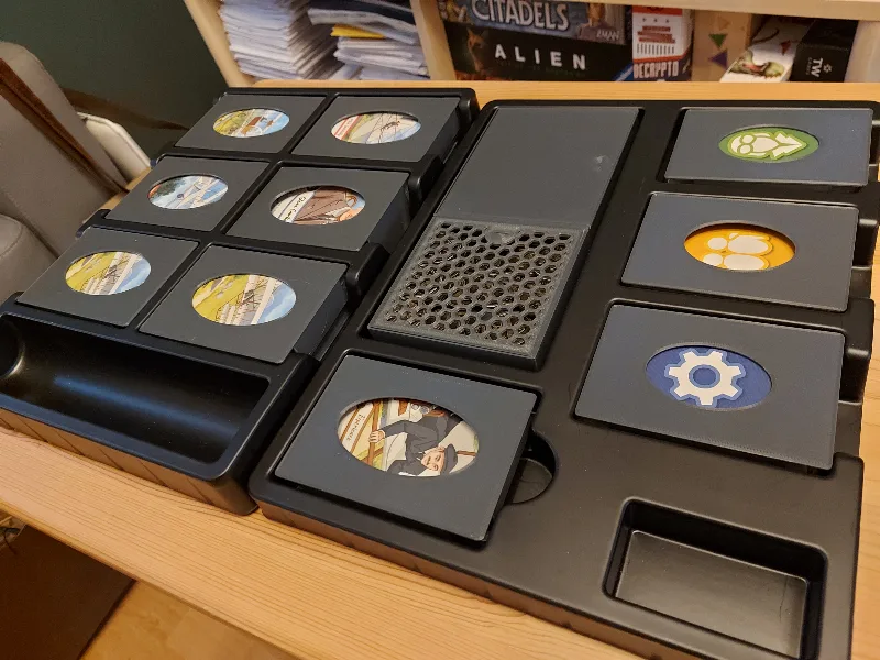 First in Flight board game storage solution