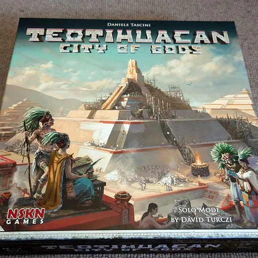 Teotihuacan - City of the Gods and all expansions insert