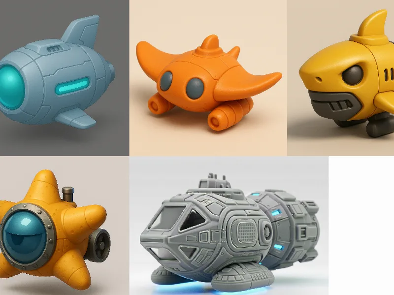 Endeavor Deep Sea Submarines 5 Types