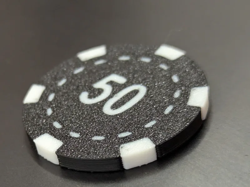 50 chip for poker game 39mm