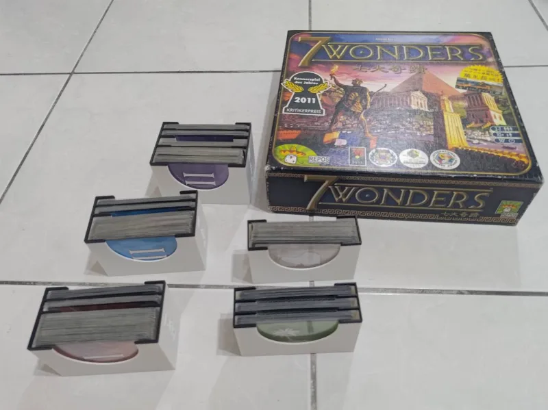 Board Game Cards Organizers Generator (7 Wonders)