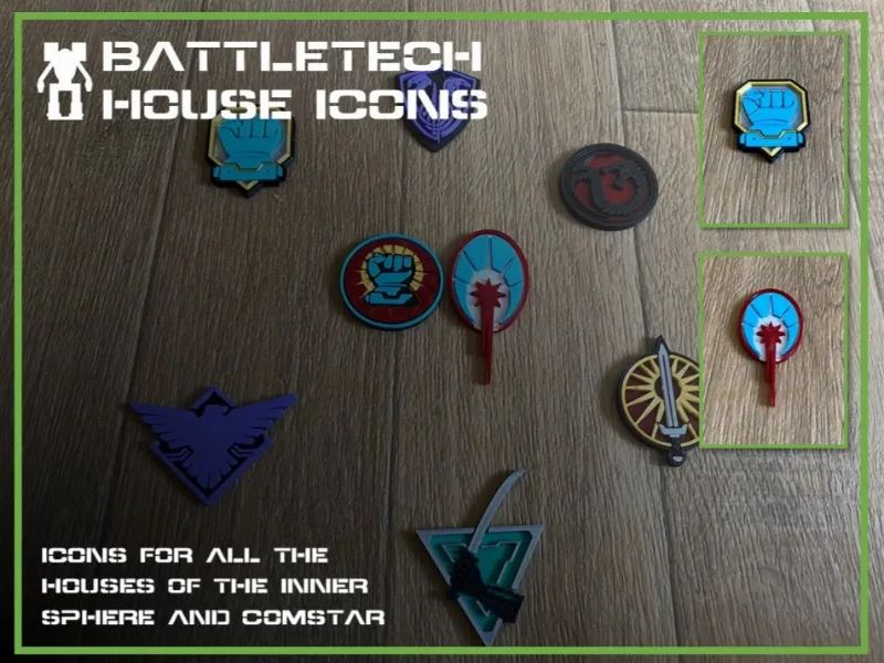 BattleTech House Logos