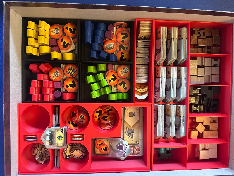 Russian Railroads Game Insert