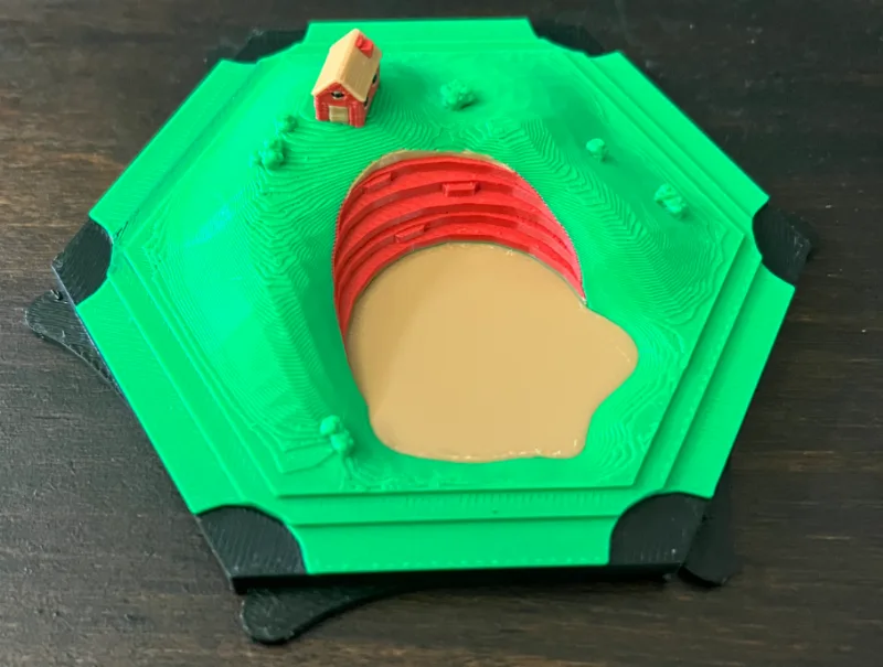 Catan Interlocking Tiles - Brick
