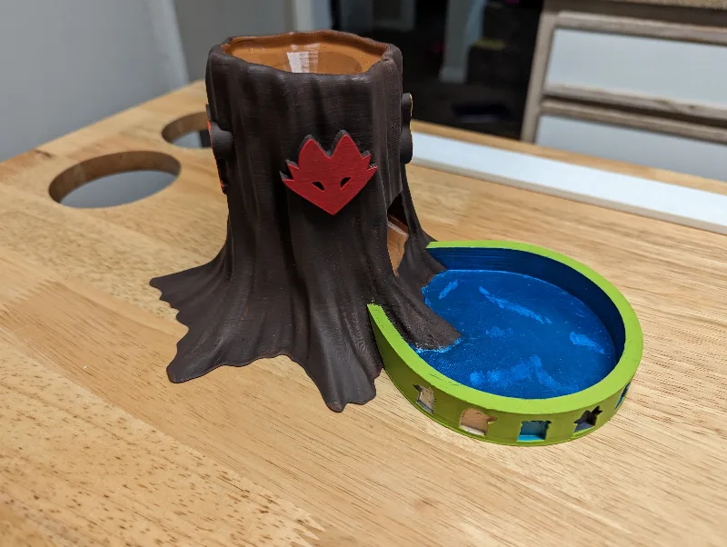 Root Themed Dice Tower