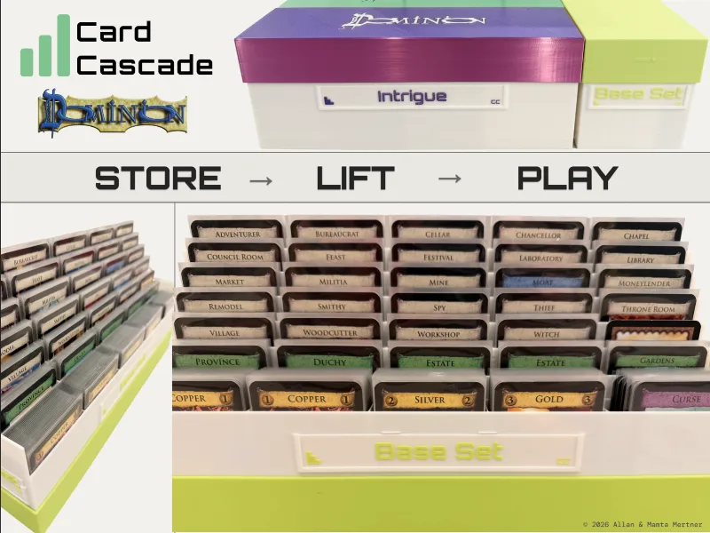 Card Cascade: Dominion Store & Play System