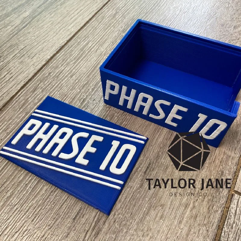 Phase 10 Compatible Compact Travel Box