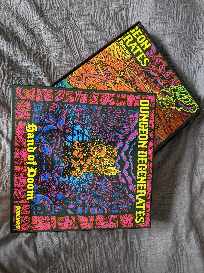 Dungeon Degenerates: Hand of Doom + Mean Streets INSERT