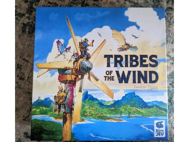 Tribes Of The Wind Boardgame Insert