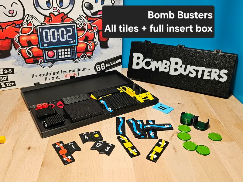 Bomb Busters – Full Tile Set & Storage Box