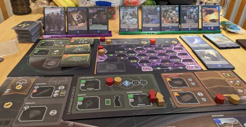 Board game card display - Dune Imperium