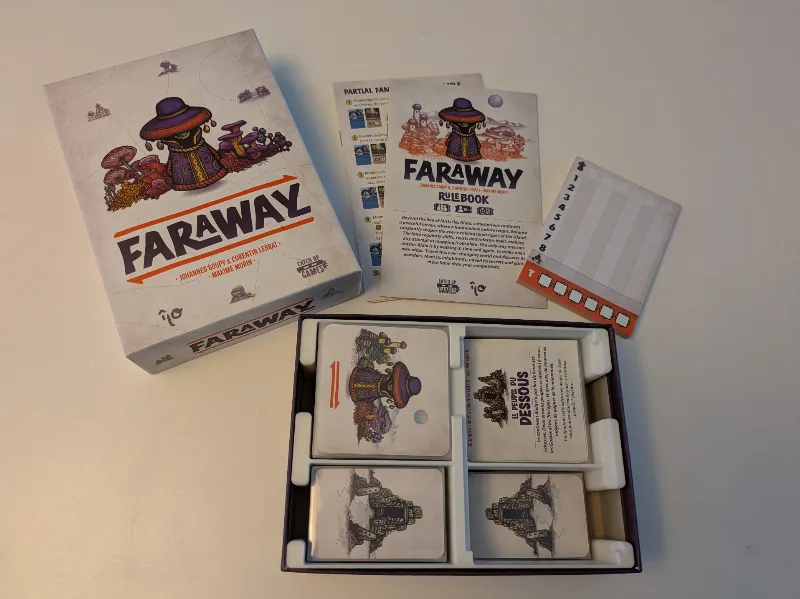 Faraway insert (English/French edition)