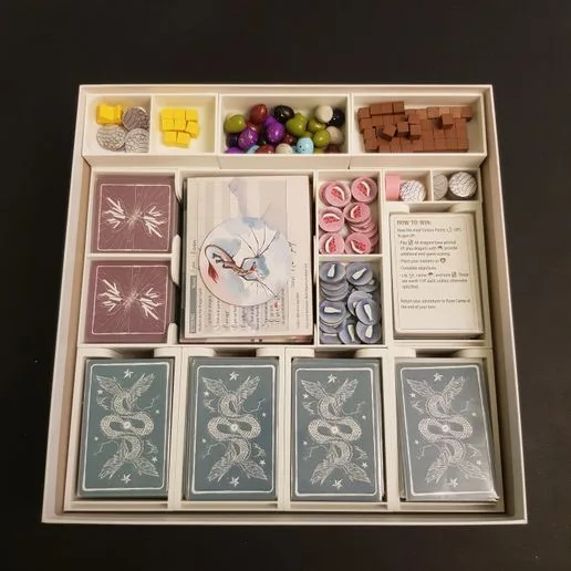 Wyrmspan + Dragon Academy Insert/Organizer