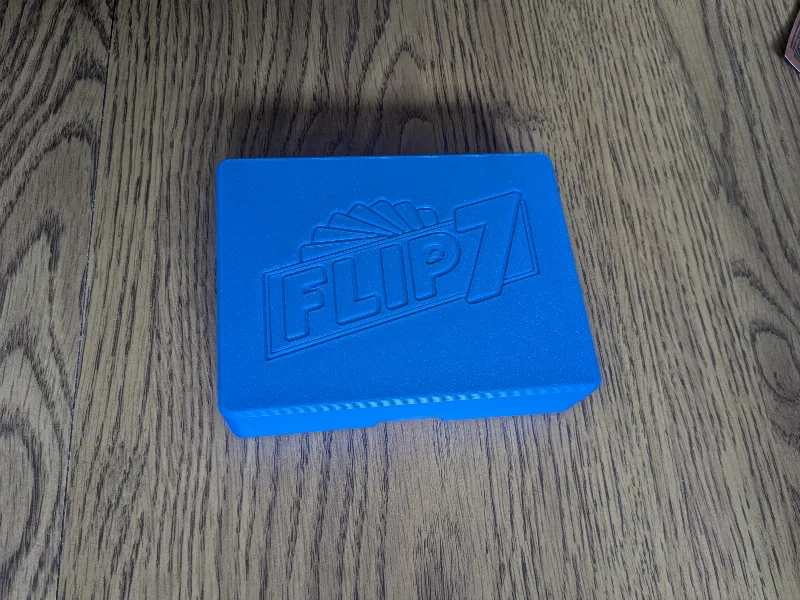Flip 7 case for sleeved cards