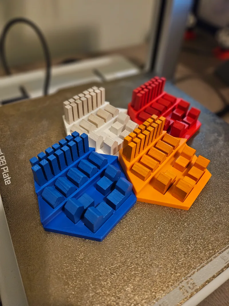 Settlers of Catan Piece Holder - For 5th Edition