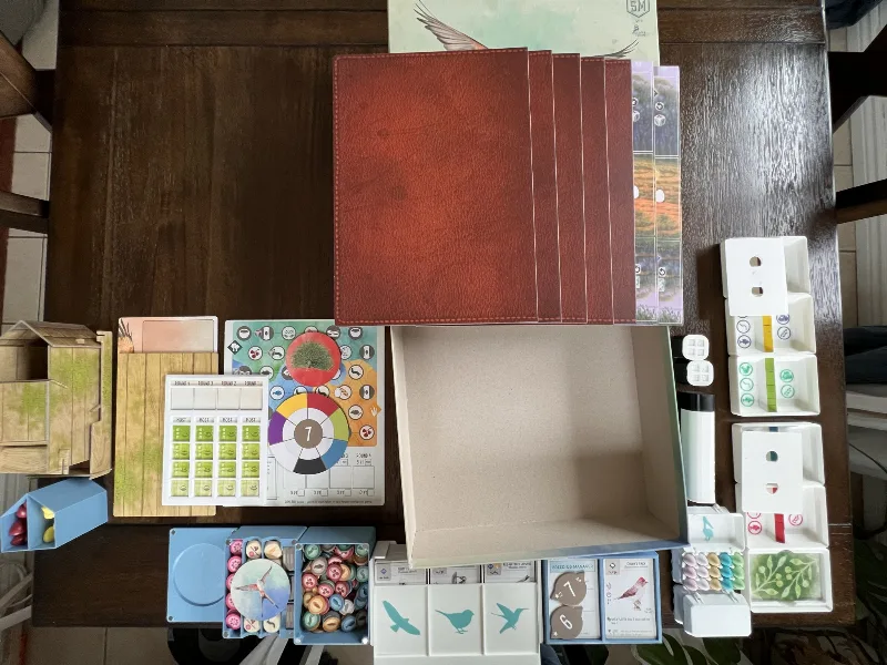 Wingspan Original Box Organizers - All Expansions