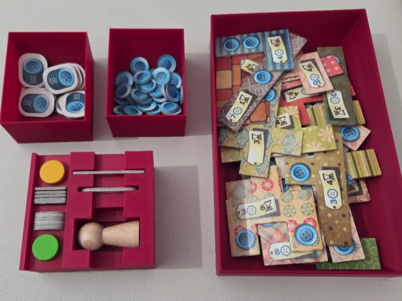 Patchwork Insert Trays for organisation