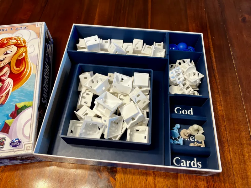 Santorini Game Insert / Organizer