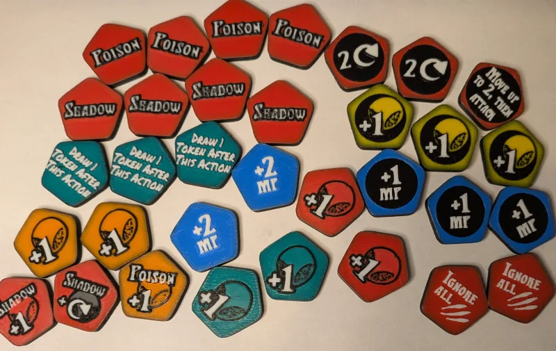 Massive Darkness 2 Rogue Tokens