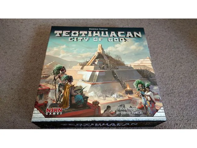 Teotihuacan - City of the Gods and all expansions insert