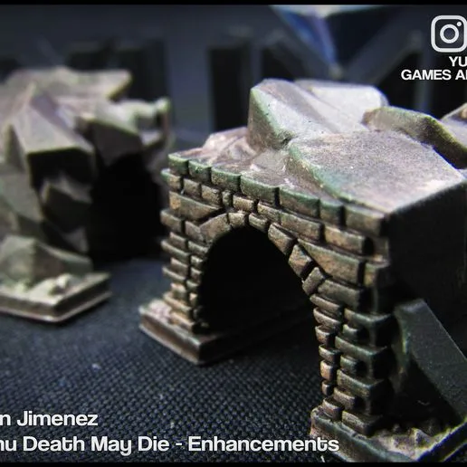 Tunnel for board games Cthulhu Death May Die enhancement