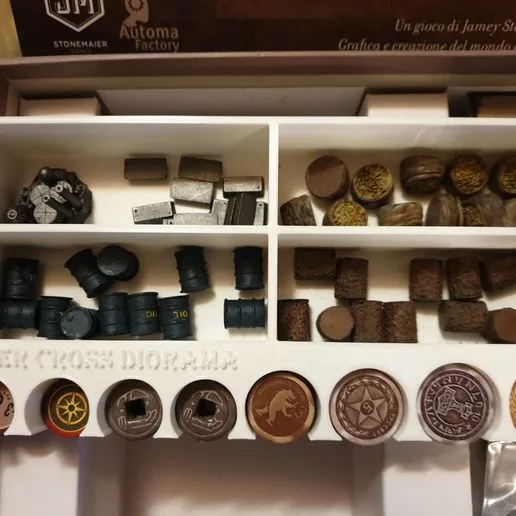 RCD Scythe board game Organizer for Resources and Money Tokens