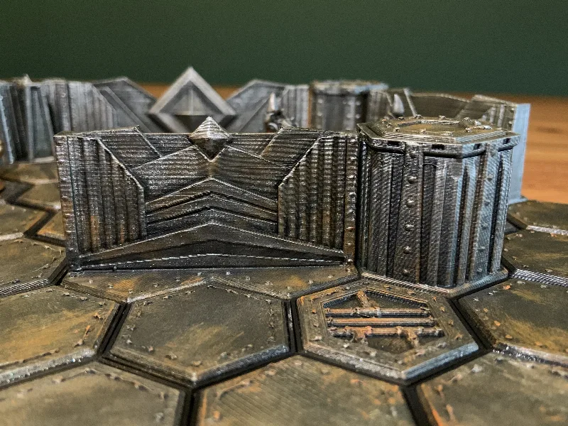 MagHex Metal Walls Gloomhaven Frosthaven