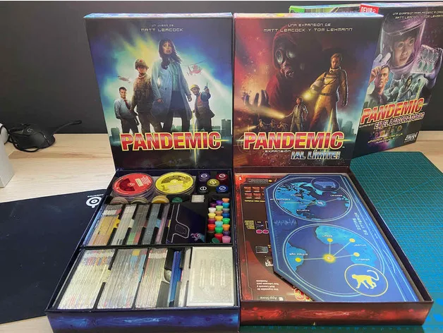 Pandemic Boardgame Insert All Expansions in one