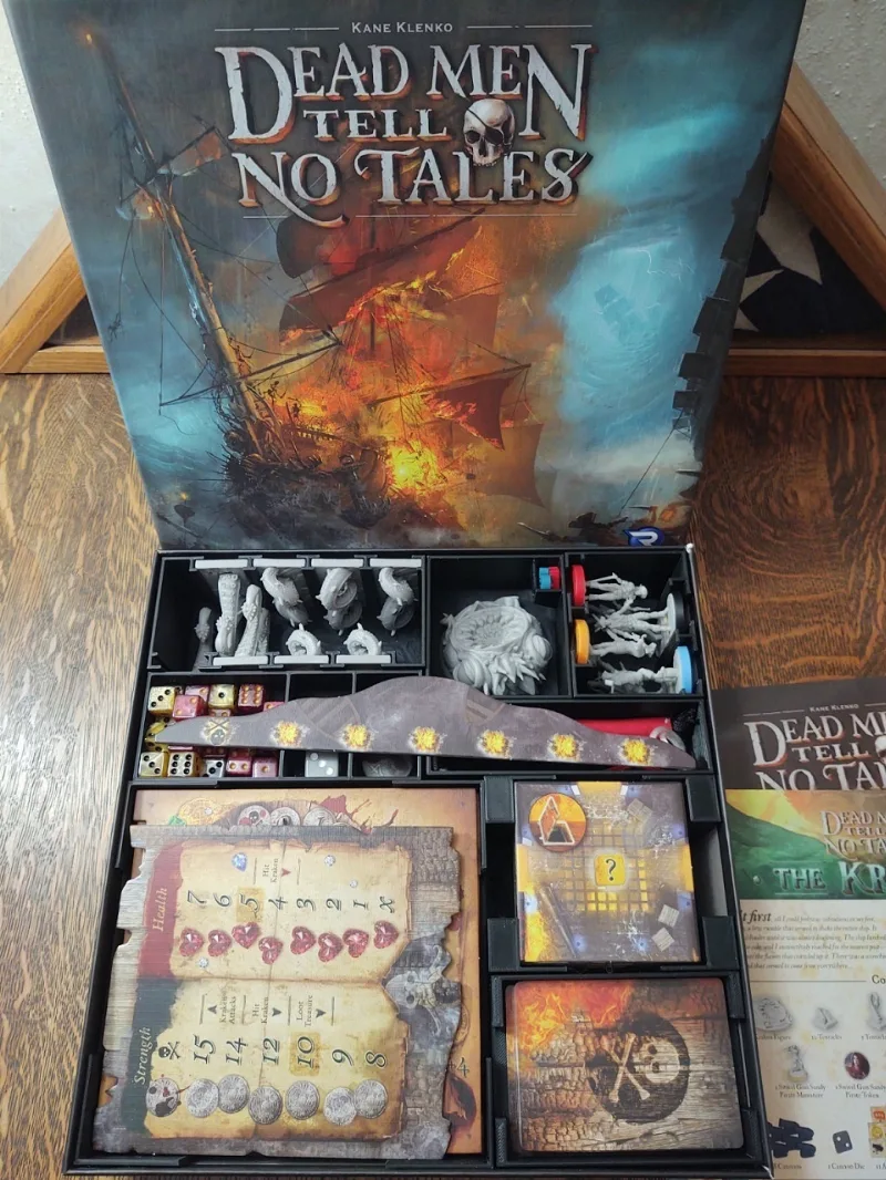  Dead Men Tell No Tales game & expansion insert - Renegade Games version 