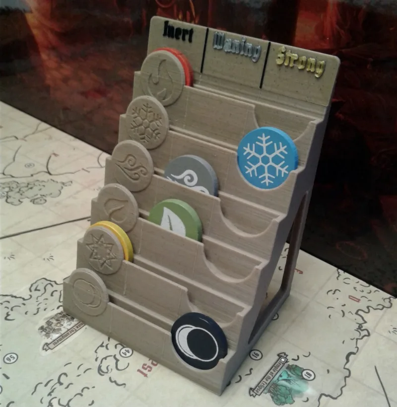 Gloomhaven: Revised Element Infusion Stand
